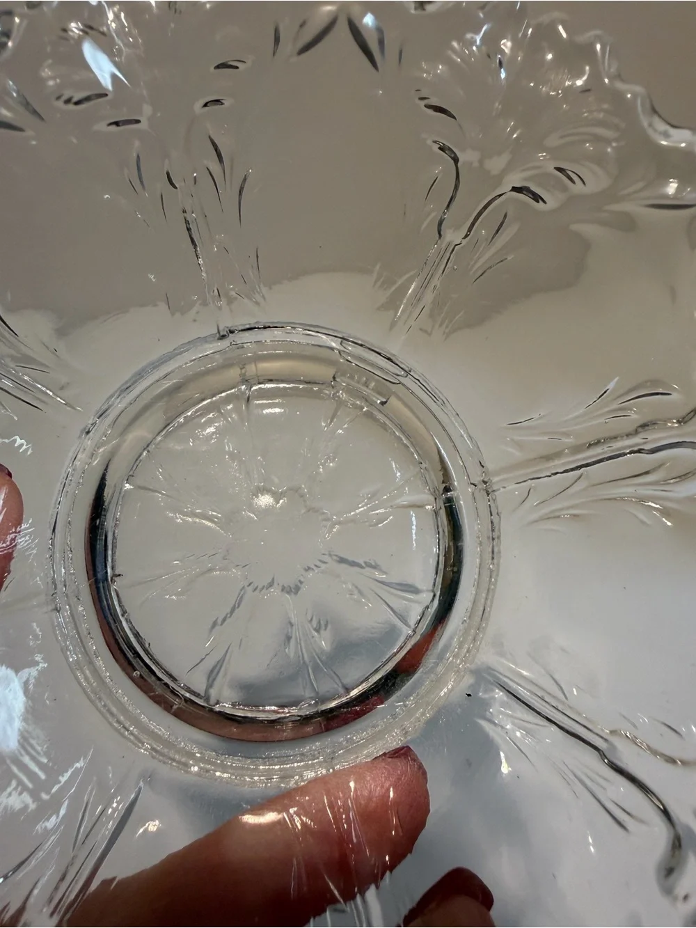 Antique Lancaster Glass Carnation Ware 